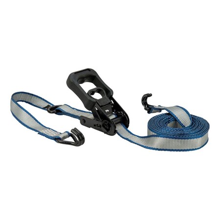 Keeper 14 ft. Tie Down Strap Gray 8867368