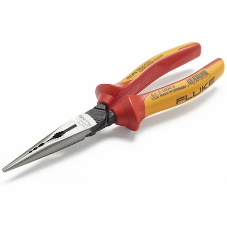 Fluke 8" 200mm 1000V Insulated Long Nose Pliers INLP8