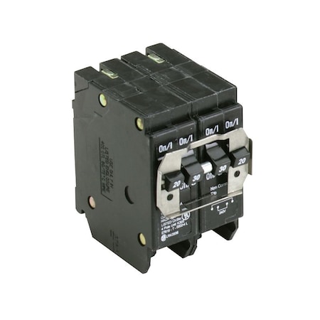Eaton Cutler-Hammer Circuit Breaker, BQ Series, 20 to 30A, 4 Pole, 120/240V AC, 10kA BQ220230