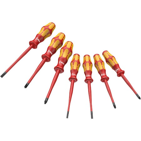 Wera 160 iSS/7 Screwdriver set Kraftform Plus Series 100, 7 pieces 5135961001