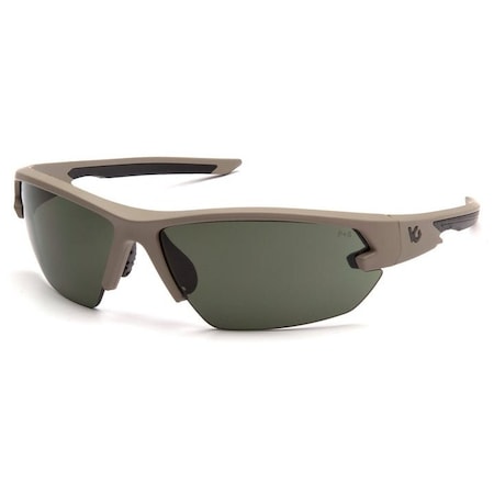 Venture Gear Tactical Semtex 2.0 , Tan frame/forest gray anti-fog lens VGST1422T