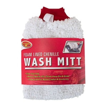 Carrand WASH MITT CHENILLE 7X10 in. 40302