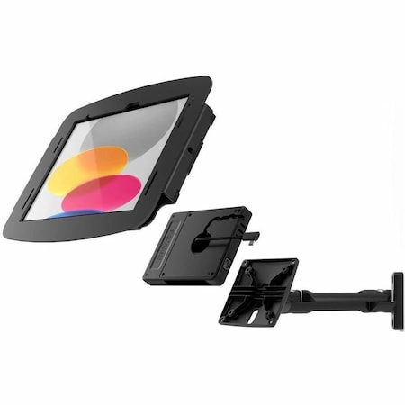 Compulocks iPad Pro 11IN 1-4th Gen Space Enclosure Swing Wall Mount Plus Hub Black 827B211SENBH01