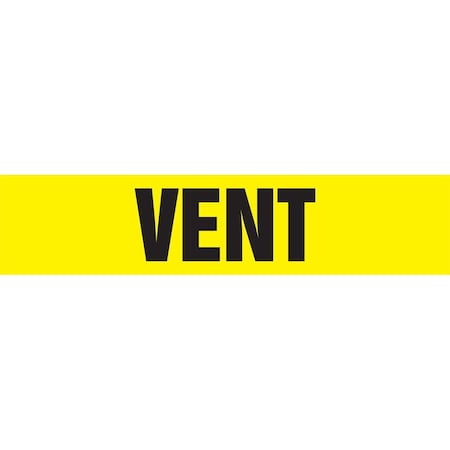 Accuform ASME ANSI PIPE MARKER VENT RPK721STC