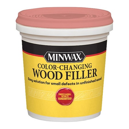 Minwax Wood Filler, Natural, 5.5 oz, Tub 448600000