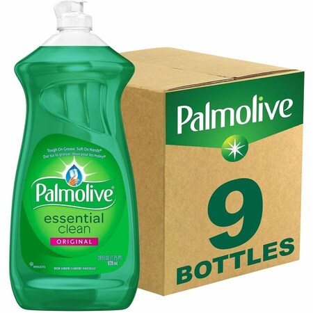 Palmolive Dishwashing Liquid, Fresh Scent, 28 oz Bottle, 9PK US06022A