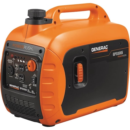 Generac GP3300i 3300W Gasoline Powered Recoil Start Inverter Generator with COSENSE Technology 7153
