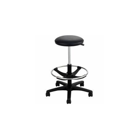 Safco Extended-Height Lab Stool, Black 3436BL