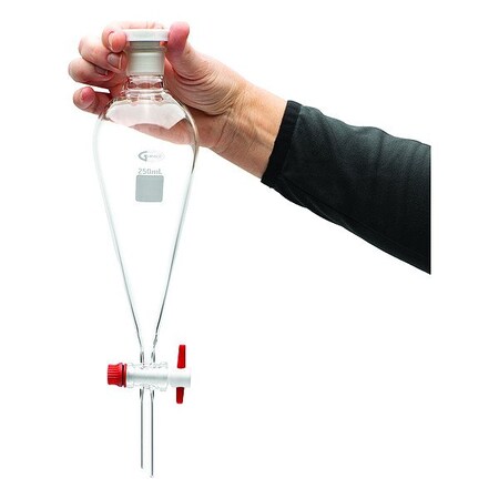 Zoro Select Lab Funnels, Glass, Colorless, PK2 SF149-250
