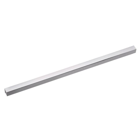 Boston Harbor Square Towel Bar, 18 in L Rod, Aluminum, Chrome, Surface Mounting 618S26-03