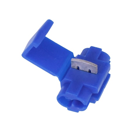 Auveco Electrical Connector Blue 18-14 Gauge, 100PK 14896