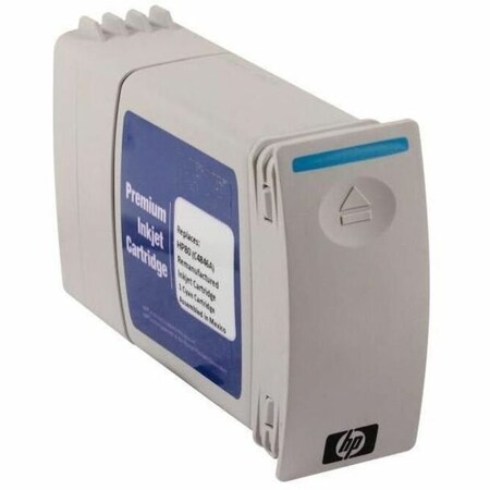 Clover Imaging Group WF Remanufactured High Yield Cyan Wide Format Ink Cartridge WH80C