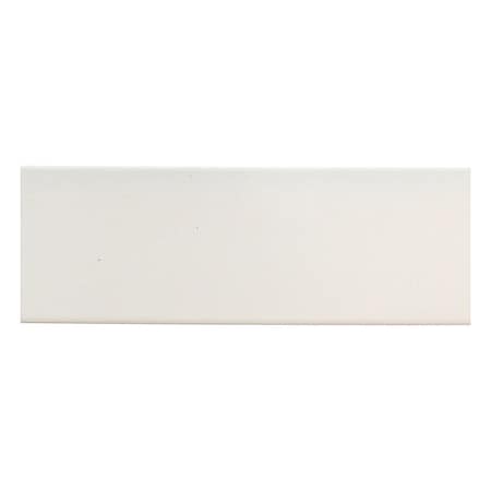 Acrovyn Crash Rail, Mission White, 10 ft L SCR48M933N