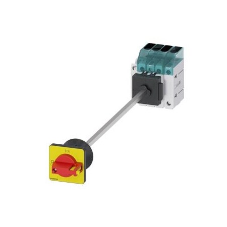 Siemens Load disconnector 3LD3 Iu 40 A Main switch 3-pole + N Rated operating 3LD3340-1TL13