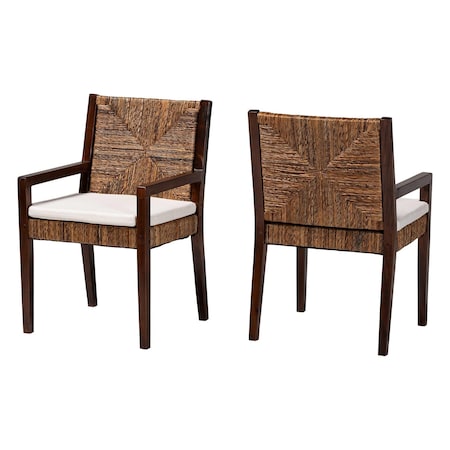 Bali & Pari Cordoba Natural Seagrass Armchair 267-2PC-14577-ZORO