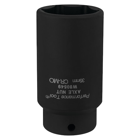 Performance Tool 35Mm Front Wheel Drive Axle Nut Socket, W80549 W80549