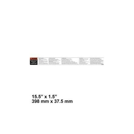 Yale REPLACEMENT DECAL, OPERATOR 580055312