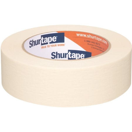Shurtape Mask Tape, Accordian, Pkg, 1 7/16" W, 60 yd 169655
