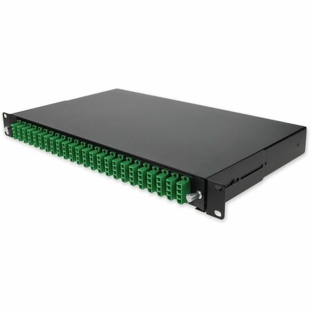 Add-On 19-INCH RACK MOUNT 1U PATCH PANEL WITH 48 APC LC DUPLEX, SINGLE-MODE OS ADD-1U48ALCDS2