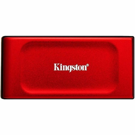 Kingston 1TB XS1000 Red External USB 3.2 Gen 2 Portable Solid State Drive SXS1000R/1000G