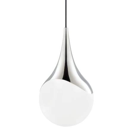 Mitzi Ariana 1 Light Pendant 5.25 In. Polished Nickel H375701L-PN