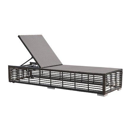Panama Jack Outdoor Panama Jack Graphite Chaise Lounge W/Wheels PJO-1601-GRY-CL