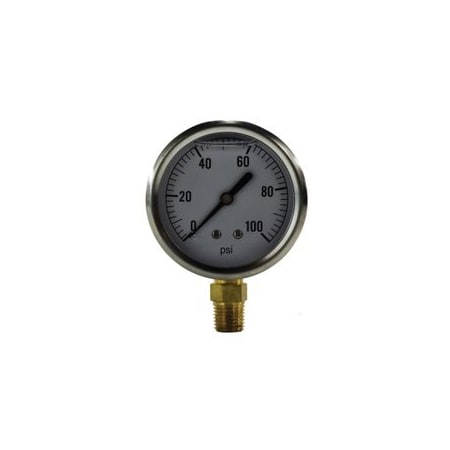 Midland Industries GAUGE PRESS PNEU 2-1/2IN 0 TO 200PSI NPT 80066