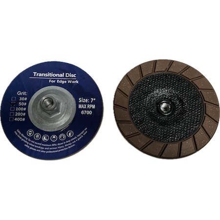 Vantage Product Transitional Pad Ceremic Bond, Concrete Cutting, 7'' TST07050