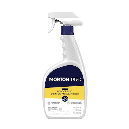 Morton Salt-Based Deodorizing Disinfectant & Sanitizer 32 Oz. UG32EPAD