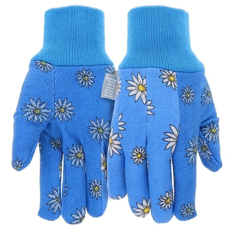 Mud GLOVE PVC PRINT DAISY WOMENS L MD61001B-WML