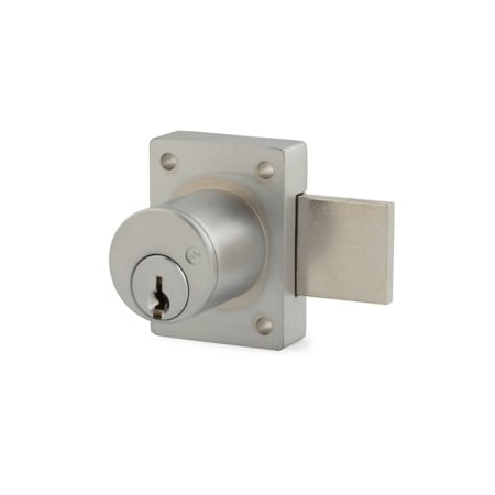 Olympus Lock 1-1/8in Door Deadbolt Lock, Schlage C Keyway, Keyed Different, 626/US26D Satin Chrome 700SC-US26D-KD