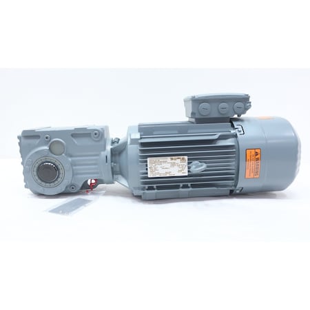 Sew Eurodrive GEARMOTOR 168RPM 3HP 460V-AC 3PH KA37DRN100LM4/BE5HF