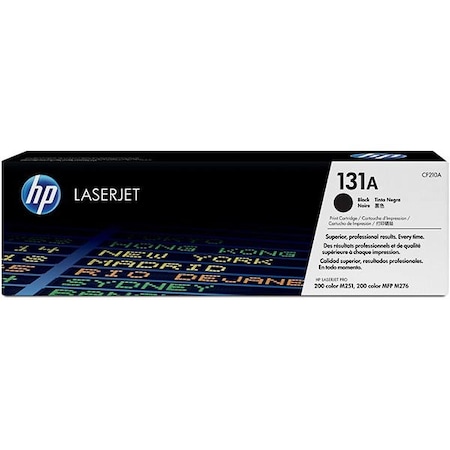 Hp 131A (CF210A) Black Original LaserJet Toner Cartridge (1,520 Yield) CF210A