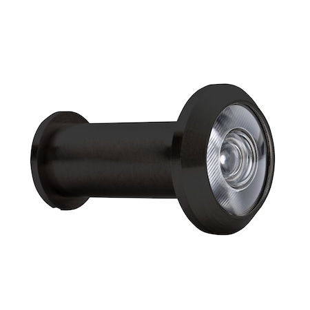 Geo 180 Degree Door Viewer for 9/16" Hole for 1-3/8" to 2-1/4" Door Matte Black Finish GBH-DV180-MB