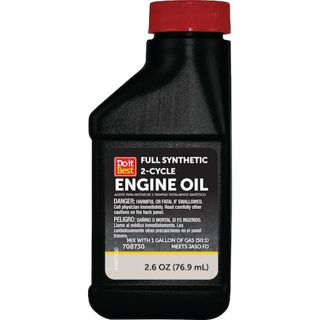 Do It Best 2.6 Oz. 2-Cycle Full Synthetic Oil DB2C2FD