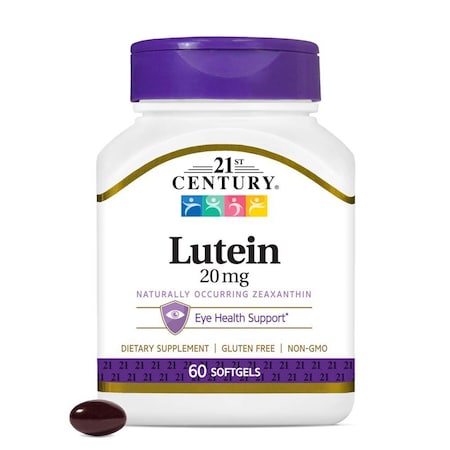 21St Century Lutein 20mg, 60PK 19699-18