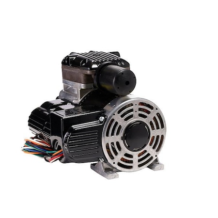 Gast Rocking Piston Vacuum Pump, 7-5/16"W 86R142-P001B-N270X