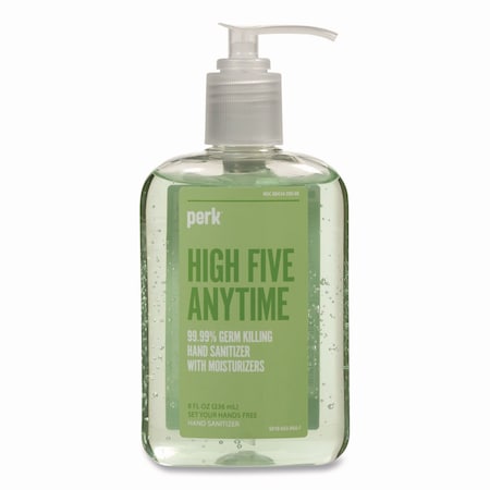 Perk Instant Hand Sanitizer with Moisturizers, 8 oz Pump Bottle PK55489
