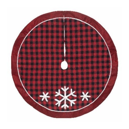 Dyno Seasonal Solutions 48 Plaid Tree Skirt 2487742-1