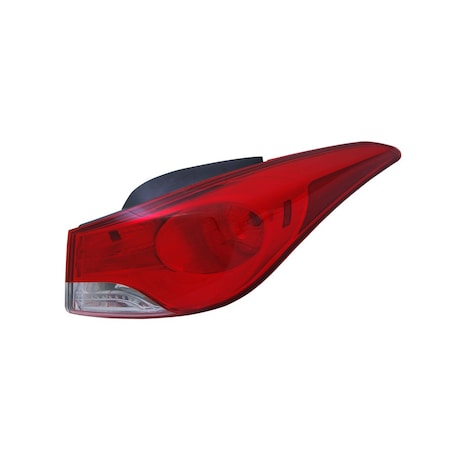 Tyc Capa Certified Tail Light Assembly 11-11832-00-9