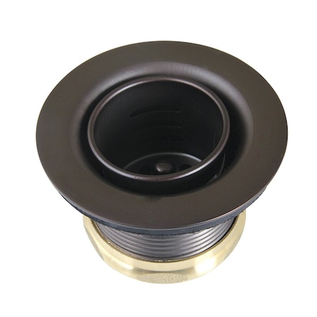 Kingston Brass Stainless Steel Bar Sink Basket Strainer, Oil Rubbed Bronze K451BORB