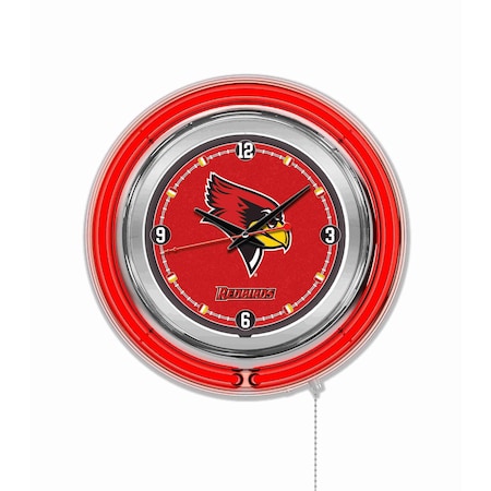 Holland Bar Stool Co Illinois State University Double Neon 15" Clock Clk15IllStU