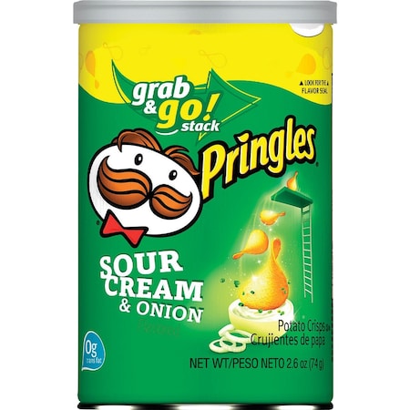 Pringles Sour Cream & Onion 2.50 Oz. Chips 114718