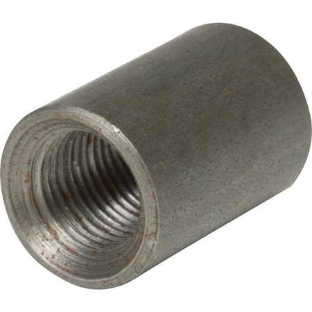 Anvil 3/8'' Malleable Black Iron Standard Merchant Coupling 8700158002