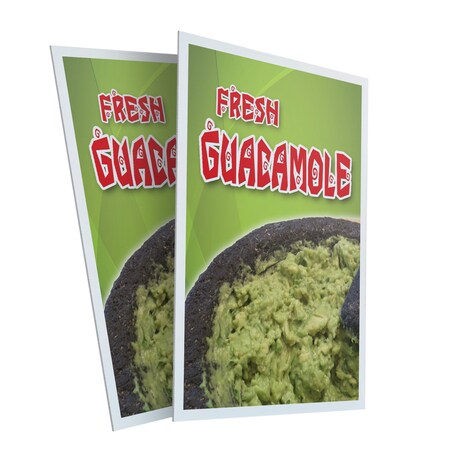 Signmission Guacamole, Plastic Signs Only 24 Inch x 36 Inch, Corrugated Plastic, 2PK CSB-2436-2PACK-Guacamole