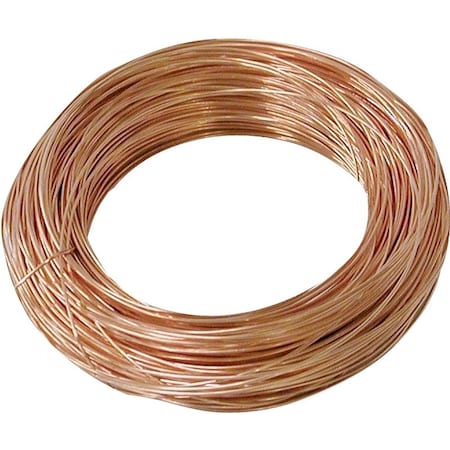 Hillman Utility Wire, 100 ft L, 24, Copper 50164
