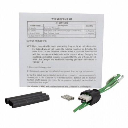 Motorcraft Engine Crankshaft Position Sensor Connector, WPT1492