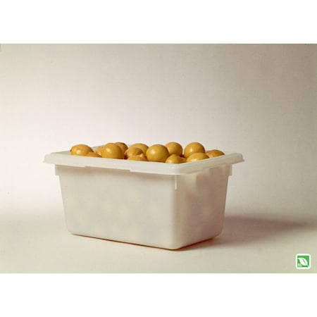Rubbermaid Commercial FOOD/TOTE BOX 5 GALLON SMFG350400WHT
