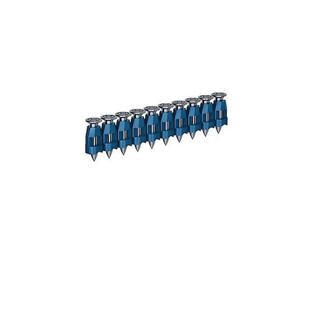 Bosch Concrete Pin, 5/8 in L, 2.5 mm, Galvanized, Offset Round Head, 0 Degrees NB-063