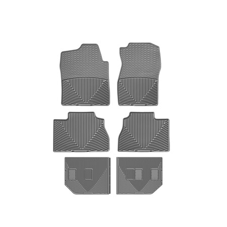 Weathertech Grey, Front, Rear, and Rear All Weather Floor Mats W72GR-W70GR-W264GR